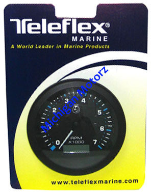 Teleflex Marine 7K Tachometer with Hour Meter - 68400P | eBay teleflex marine gauges wiring diagram 